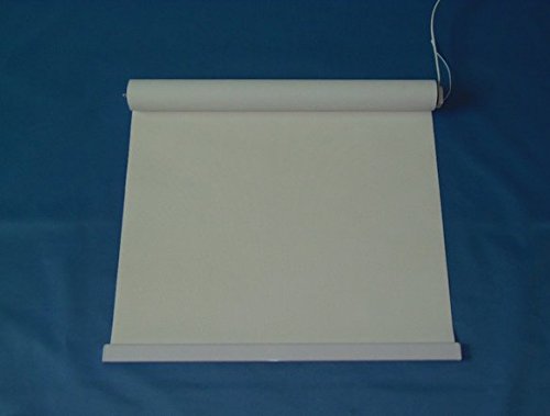 Gowe motorisé volet roulant, crème solaire en tissu, hauteur 190 cm ou moins, moteur Couleur : 140 cm de large