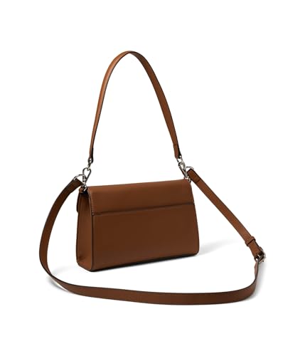 Nine West Natala Top Handle Flap, Saddle Tan2