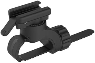 自転車用 H07P ヘッドライト ホルダー 脱落防止 防振 工具不要 簡単着脱 調節可能なフロント LED ランプ バックル クイック マウント リリース ブラケット バイク アクセサリー 通学 通勤 防災 ギフト アウトドア 自転車用ヘッドライト