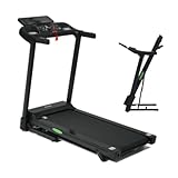 LZ LEISURE ZONE 電動ランニングマシン ルームランナー 家庭用静音 MAX14km/h 折りたたみ 心拍数測定 傾斜角度4段階 ダイヤル式速度調整 耐荷重130kg ランニングマシン トレーニング ダイエット ダイエット器具 フィットネス 幅64 重量33kg 省スペース 収納簡単 20種類ダイエットプログラム、音楽再生 説明書 (MAX14km/h)