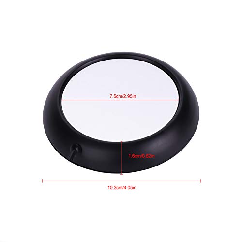 USB Warmer CoasterWood Grain Metal 5V USB Port Heating Plate Safe for Office Home Desktop Use - Image 2