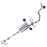 Exhaust Muffler & Tail Pipe Exhaust System Kit fits Toyota 4Runner 1996-1998 3.4L | Stainless Steel | Northeastern Exhaust | Free Gaskets, Hangers and Bolts & Nuts Included