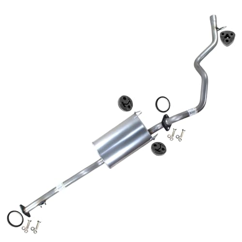 Exhaust Muffler & Tail Pipe Exhaust System Kit fits Toyota 4Runner 1996-1998 3.4L | Stainless Steel | Northeastern Exhaust | Free Gaskets, Hangers and Bolts & Nuts Included