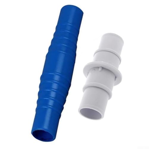 Acoplamiento de manguera flexible para bombas de filtro compatible con mangueras de piscina estándar
