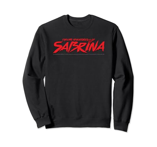 The Chilling Adventures Of Sabrina Red Logo Sudadera