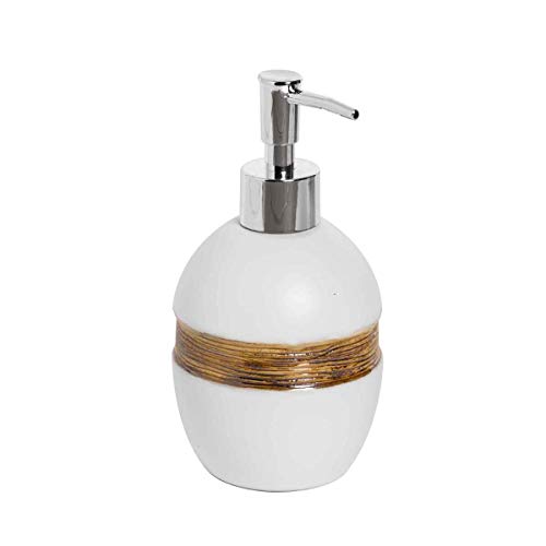 Yellowshop. - Dispensador de Apoyo Metaform Mod. Maya Col. Blanco/Bronce.