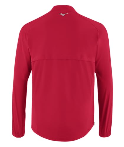 Mizuno Jaqueta masculina de manga comprida Gametime