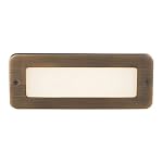 VOLT Cast Brass 12V 3W 2700K Thin LED Outdoor Step Light - Image 3