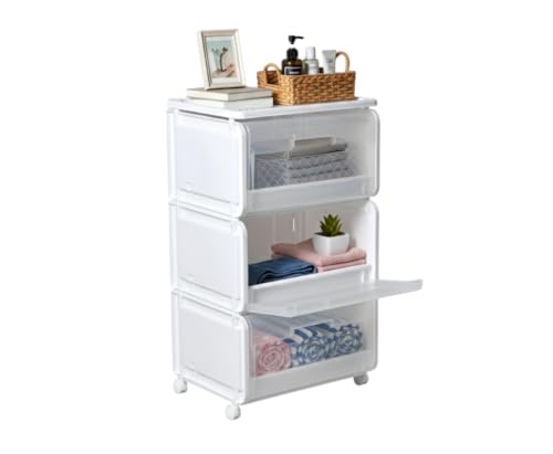Opiniones y reviews de Cajonera de Plastico Pequeña comprados en linea. 46 Italhome Cajonera De Plástico, Carrito Organizador De Plástico Con Ruedas Multifuncional Cajones Transparentes Mr Cart