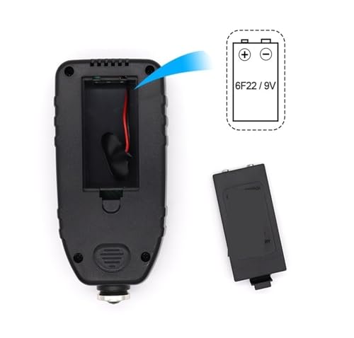 Medidor digital de grosor de pintura para autos miniatura 4