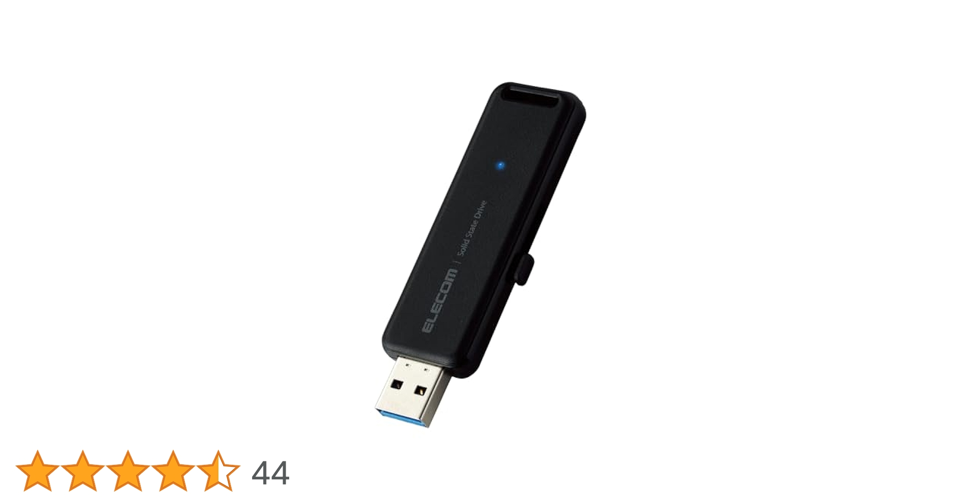 Amazon | エレコム 外付けSSD 2TB コンパクト ポータブル PS5