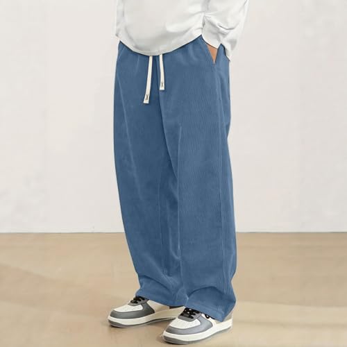 Pantalon large homme décontracté pour un confort optimal sans serrer