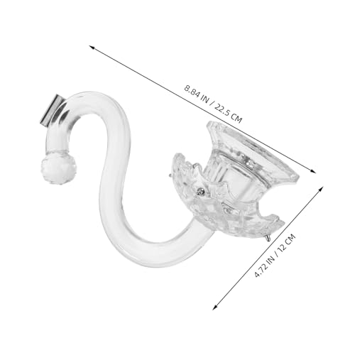 Bras de candélabre en verre remplacement accessoires réparation multibras - 3