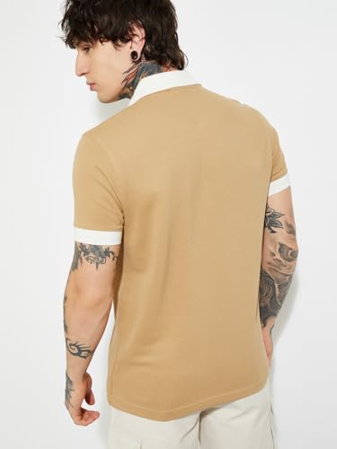 Image of Max URB N Men Colourblocked Polo T-Shirt