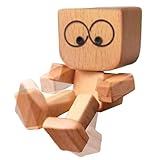 Jongyumo Figure Per Cruscotto Auto,Figura Intagliata Fatta A Mano Ornamento Per Auto Veicolo | Decorazione Divertente Per Viaggio Ufficio Casa Console Camera Da Letto