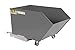 Vestil H-50-MD-GY-SG Self Dumping MD Hopper, 0.5 cu. yd., 4000 lb. Capacity, 51.25" Length, 24.6875" Width, 28.25" Height
