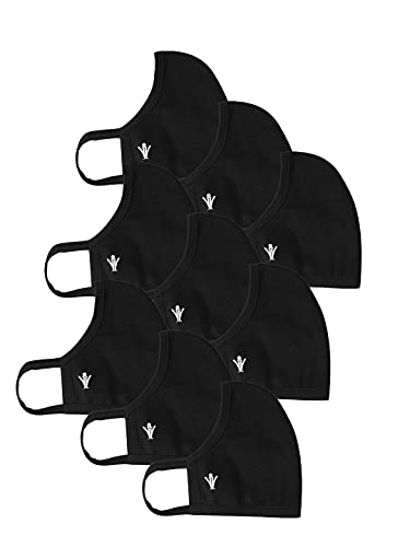 Image of Ramraj Cotton Flexible Face Mask 3 Layer Black