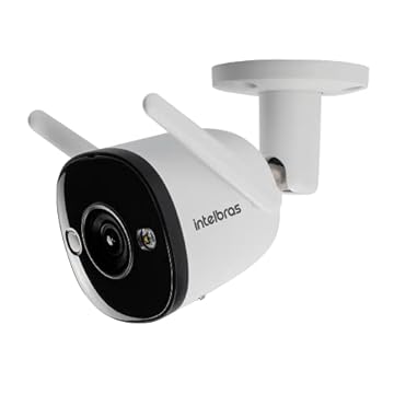 Câmera de Vídeo Externa Compatível com Alexa Wi-Fi Full HD iM5+ Full Color Intelbras
