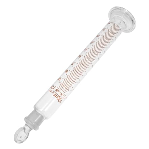 MUSISALY 1pc Graduated Cylinder Graduate Cylinders Measuring Cylinder Lab Cylinder Cylinders Laboratory Test Tubes with Lids Scientific Cylinders Glass