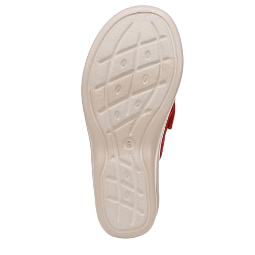 Image of BZees Women's Smile Wedge Sandal