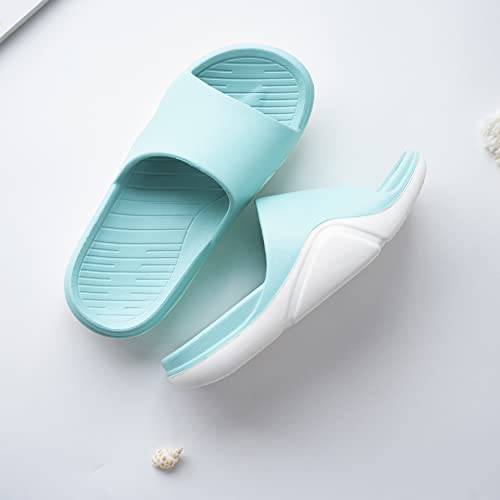 Ataiwee Women's Slide Sandals - Beach Pool Thick Cushioned Quick Drying Shower Summer Shoes.(2108008-2,Wg/Md,7) #TOP3