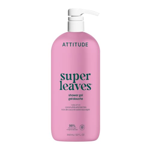 ATTITUDE Body & Face Wash, Coconut & Wild Berries, EWG Verified, ...