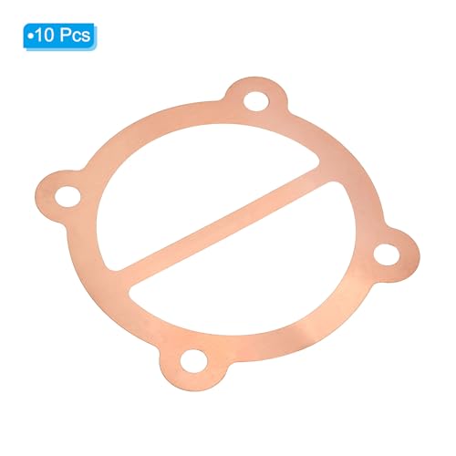 PATIKIL Air Compressor Head Gasket Kit, 10 Pack 65mm Aluminum Gasket Replacement for 65mm Dia. Cylinder - Image 3