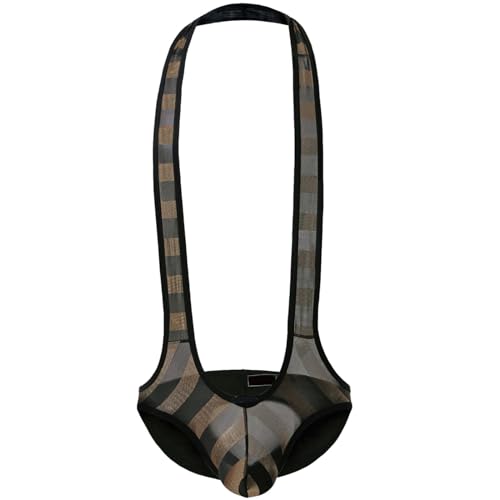 Combinaison homme motif exotique vêtement de séduction confortable en polyester