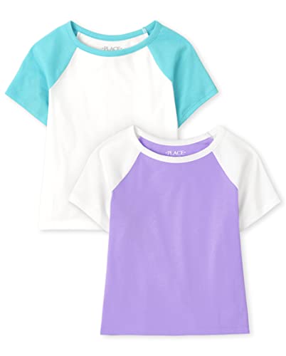 The Children's Place Girls Colorblock Raglan Top