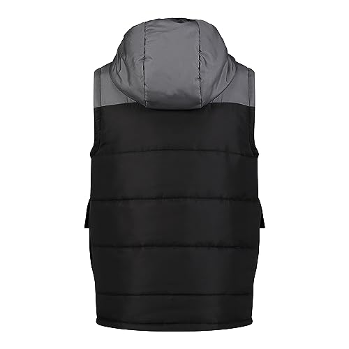 Image of Under Armour Boys' Vest, Zip-up Or Button-up Style, Hooded, Lightweight & Warm