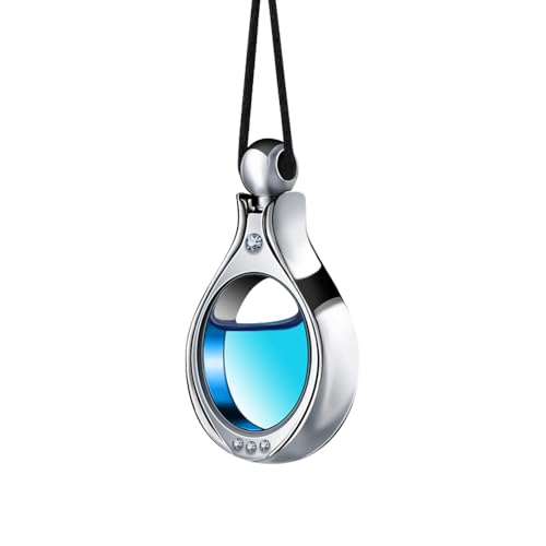 Image of Alloy Car Diffuser - Refillable DIY (No Oil) | 5-Layer Scratch-Proof + Crystal | Commute /Travel car aromatherapy