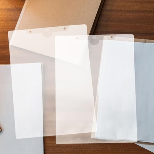 Pochettes transparentes A4 dossier plastique pour organiser vos documents - 6
