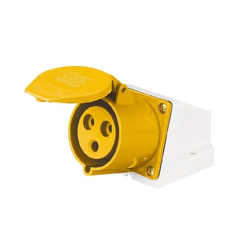 Connecteur industriel étanche 16A antidéflagrant pour chantiers humides - 6