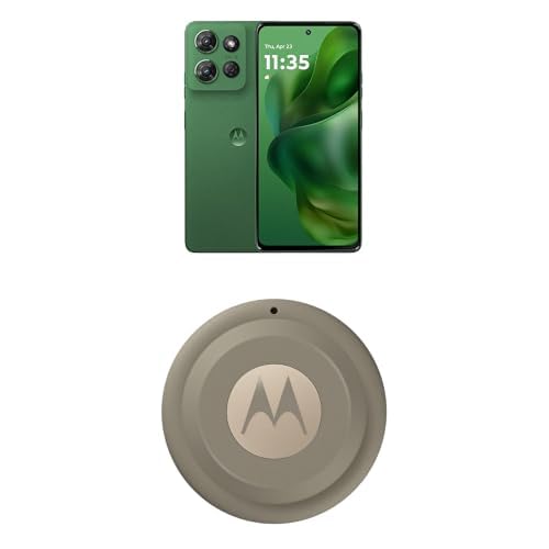 Image of Motorola Moto G Power - 2025 Unlocked 8 /128GB 50MP Camera Leaf Green + Moto Tag 2 (1-Pack) Bundle