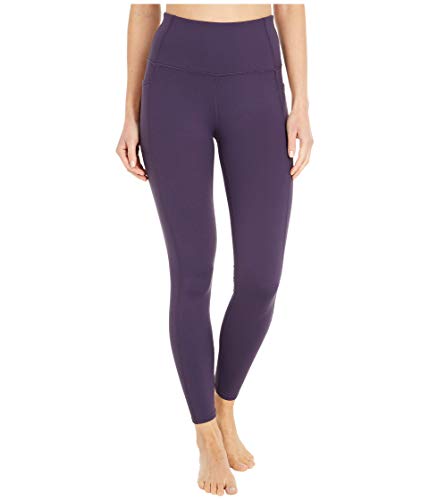 Skechers Women's Walk Go Flex High Waisted 2-Pocket Yoga Legging, Dark Purple, L
