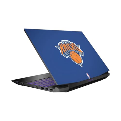 Skin New York Knicks HP Pavilion 15.6 Protection Vinyle Anti Rayures Design Bleu NBA