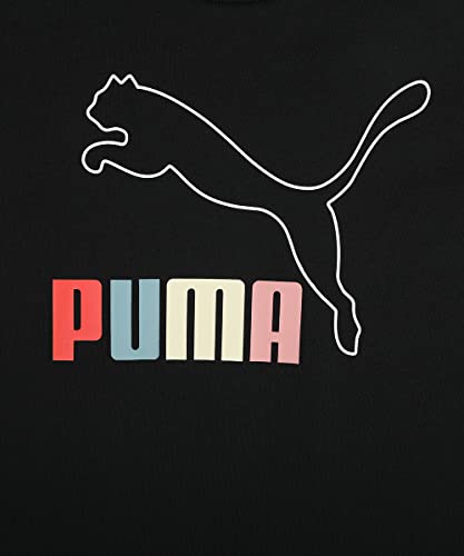 Image of Puma Boy's Letter Print Regular Fit T-Shirt