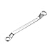 HARFINGTON Offset Extra Long Box End Wrench 10 x 12 mm Metric 12 Point 75 Degree Offset Double End Box Ratcheting Wrench Carbon Steel Polished Long Spanner Tools