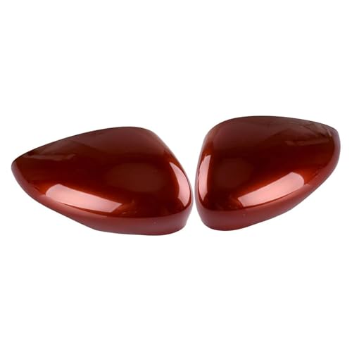 Couvercle rétroviseur Ford Fiesta MK7 robuste en ABS rouge pour protéger vos miroirs