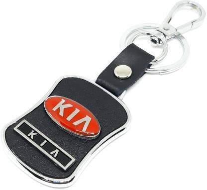 Jainson MartinKIA CAR LEATHER METALLIC STRONG KEYRING / KEYCHAIN FOR KIA CARS USERS