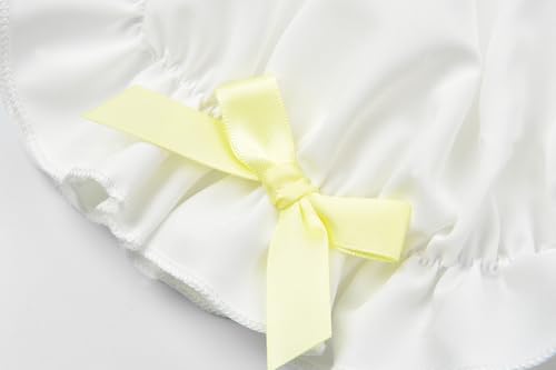 Disfraz Colonial con Sombrero para Niñas Blanco miniatura 7