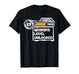 Grandpa Level Unlocked Est 2026 First Time Grandfather to Be T-Shirt