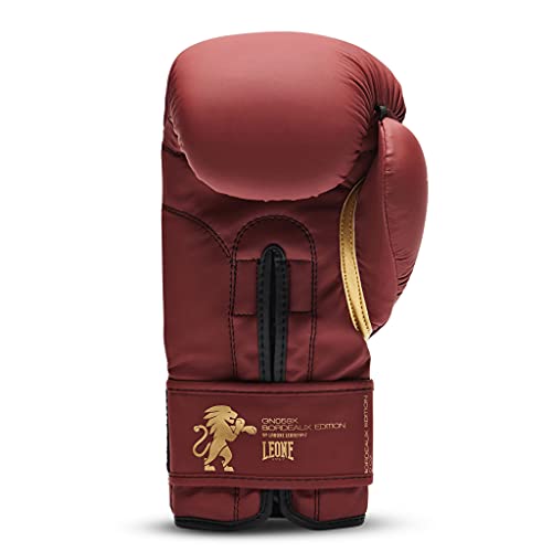 LEONE 1947, Boxhandschuhe der Bordeaux-Edition, Unisex-Erwachsene, Bordeaux, 14 OZ, GN059X