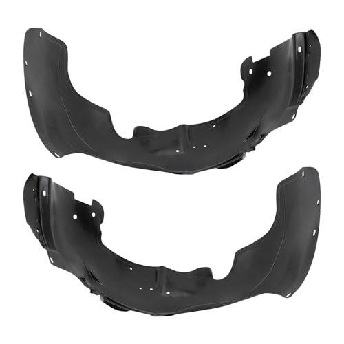 Image of TRQ Inner Fender Liner Set Compatible with 00-06 Cadillac Escalade 99-02 Chevrolet Silverado 1500 Silverado 2500 Suburban 1500 Suburban 2500 Tahoe 99-06 GMC Sierra 1500 2500 Yukon XL 1500 GM1246110