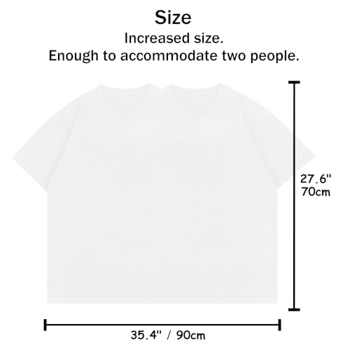 Jongdari Couple Shirts, Two Person Intimate Funny Matching Shirts for Couples Him and Her4