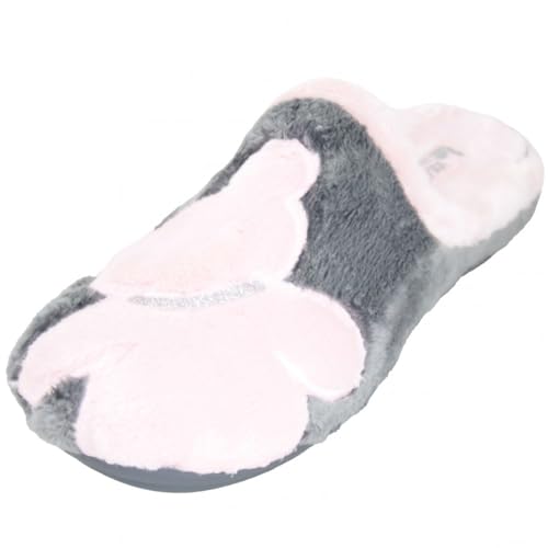 Chaussures de maison VulcaBicha 4351 grises avec semelle amovible pour femme