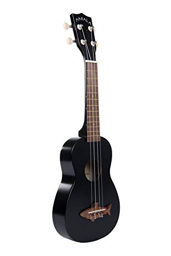 Kala MK SS BLK Finition Satin Vintage Makala Ukulélé soprano Requin – Noir - Les Beatles, Paul McCartney, John Lennon, RIngo Starr, George Harrison Kala MK SS BLK Finition Satin Vintage Makala Ukulélé soprano Requin – Noir – Image 5