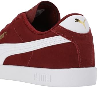 PUMA Unisex Yetişkin Puma Club II Spor Ayakkabı Intense Red-PUMA White-PUMA Gold 44 EU - Görsel 6
