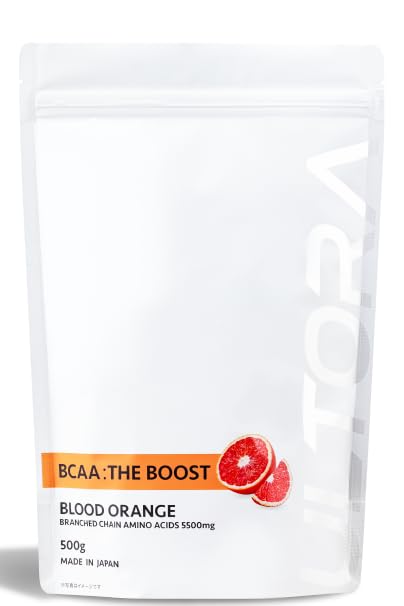 Amazon | ULTORA BCAA ザ・ブースト ブラッドオレンジ風味 500g