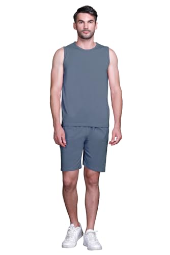 Image of GODFREY Men Co ord Set for Summer Cotton